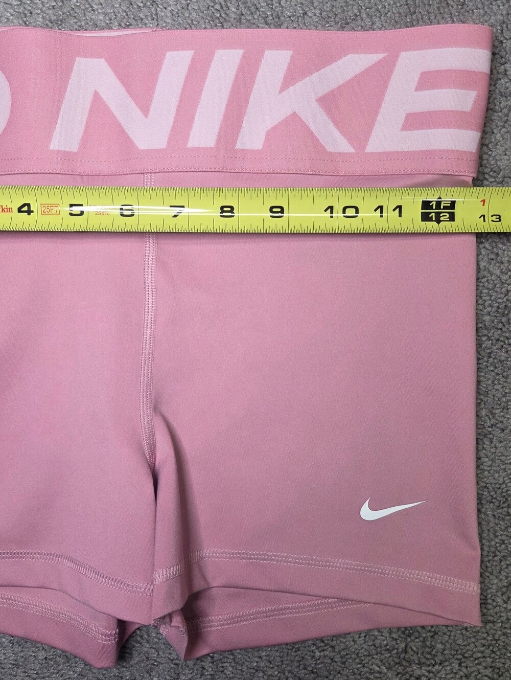 Nike Pro Dri-FIT Women’s Pink Compression Shorts Pull On Moisture Wicking